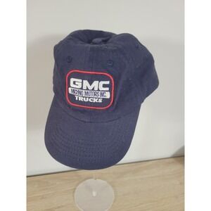 GMC Trucks MICHNO Motors Navy Blue Baseball hat Cap